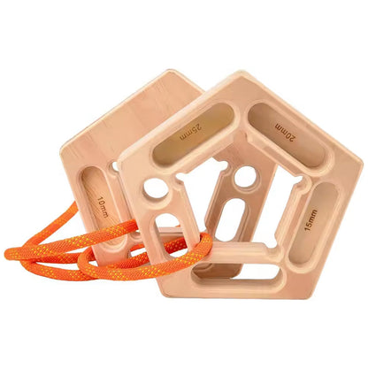 1/2PCS Climbing Pull-Up &amp; Hangboard: Finger &amp; Forearm Strengthener for Rock Climbing Training