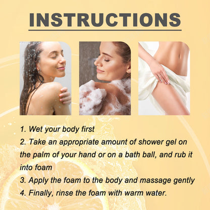 Acidified Body Wash, Moisturize The Skin And Keep The Fragrance For A Long Time