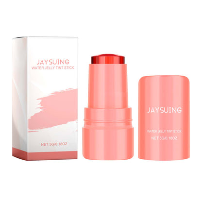 Jelly Blush Lip Gloss Stick Series, Brightening Lip Blush Stick For Even Skin Tone Lips And Cheeks