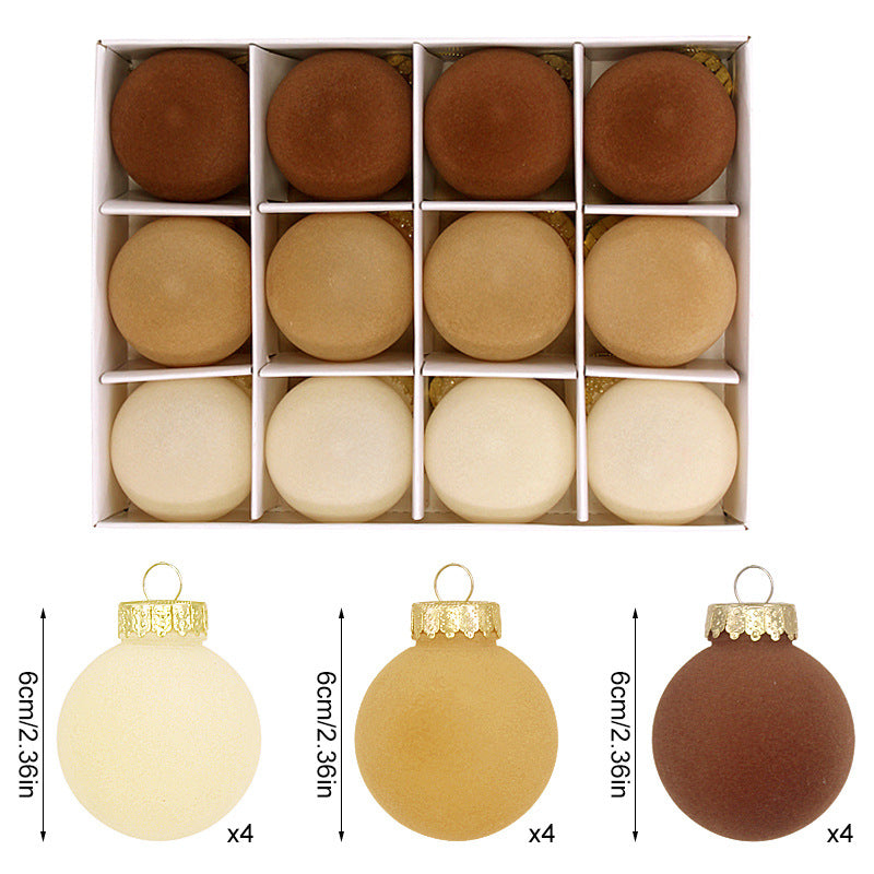 6cm Christmas ball, Christmas tree ornament, holiday decoration