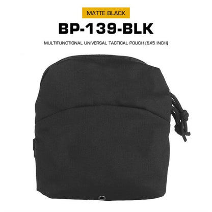 Tactical 6x5in GP MOLLE pouch for mags, fits FCPC or Utility GP Backpack.