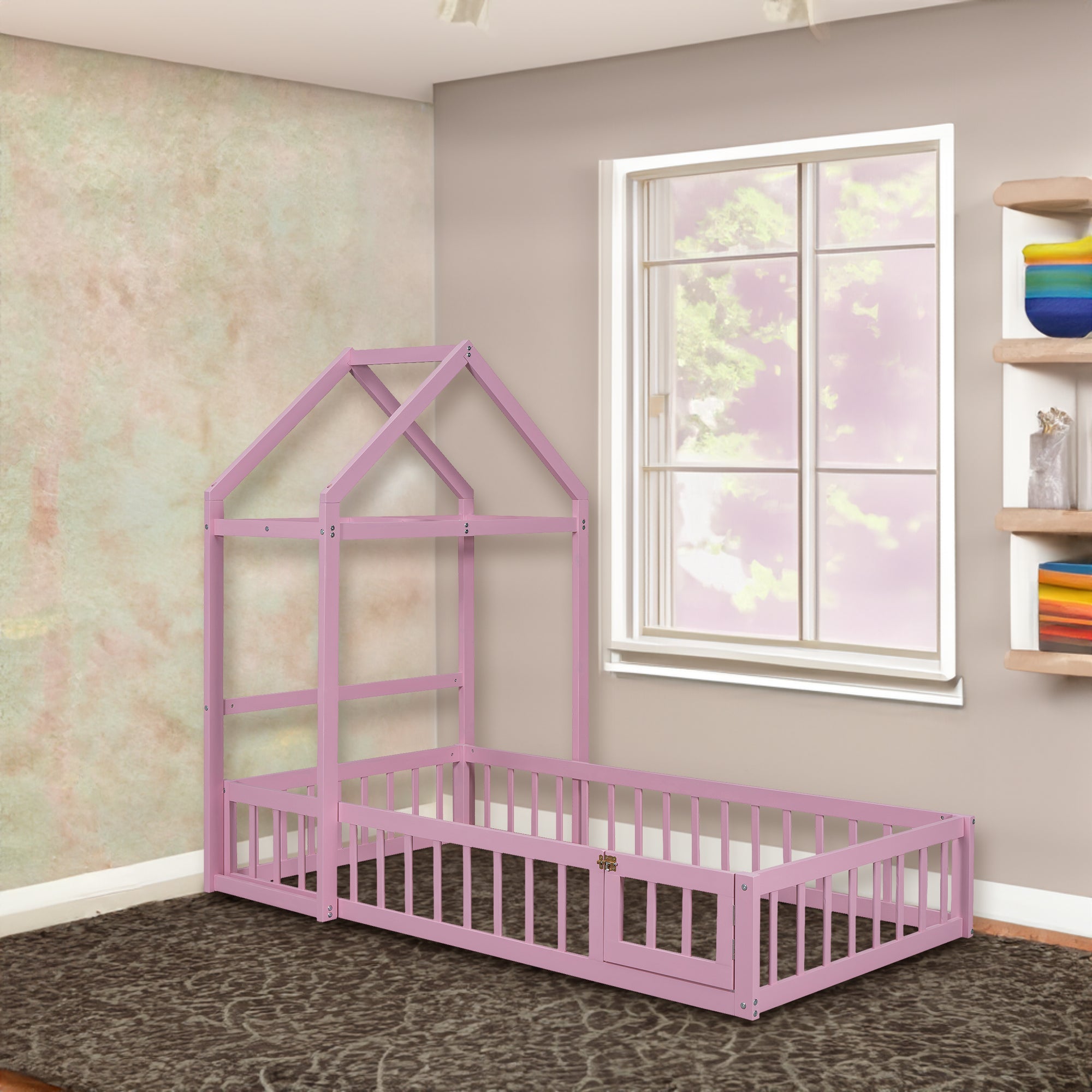 Wooden Twin Size Children&