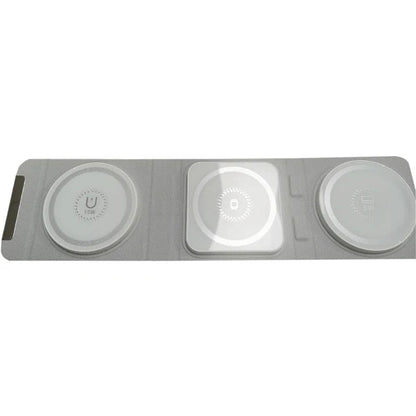 3-in-1 Magnetic Multi-function Charger Folding Wireless Charger for Xiaomi  Apple Phone Headset Watch Airpods Charger
