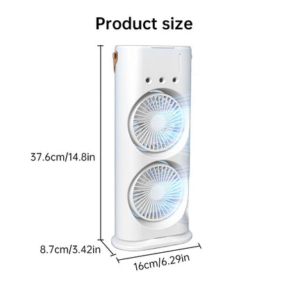 Spray Mist Desktop Fan LED