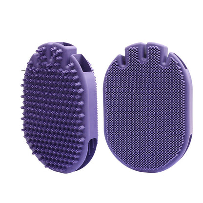 Pet gloves for grooming cats bathing pets brushing cats and dogs hair removal and massage glove