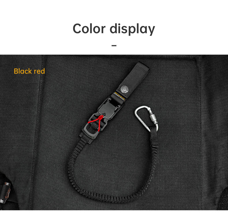 Func. tool rope, equip. tools, phone anti-loss hooks, bag &amp; pant dec. ropes