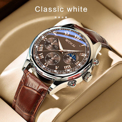 Business Watch Quartz Sports Watch Leisure Belt Men&