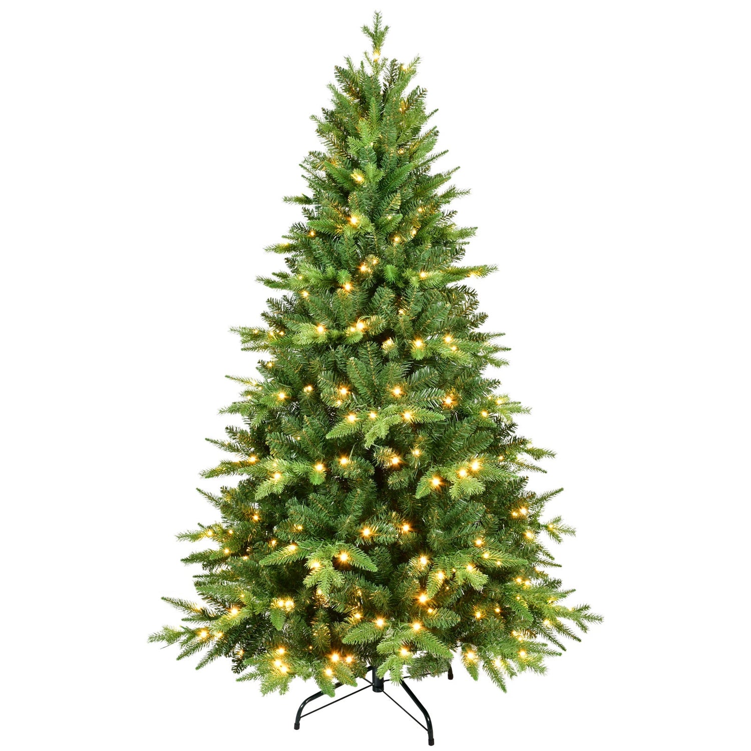 5FT PE&amp;PVC Prelit Christmas Tree