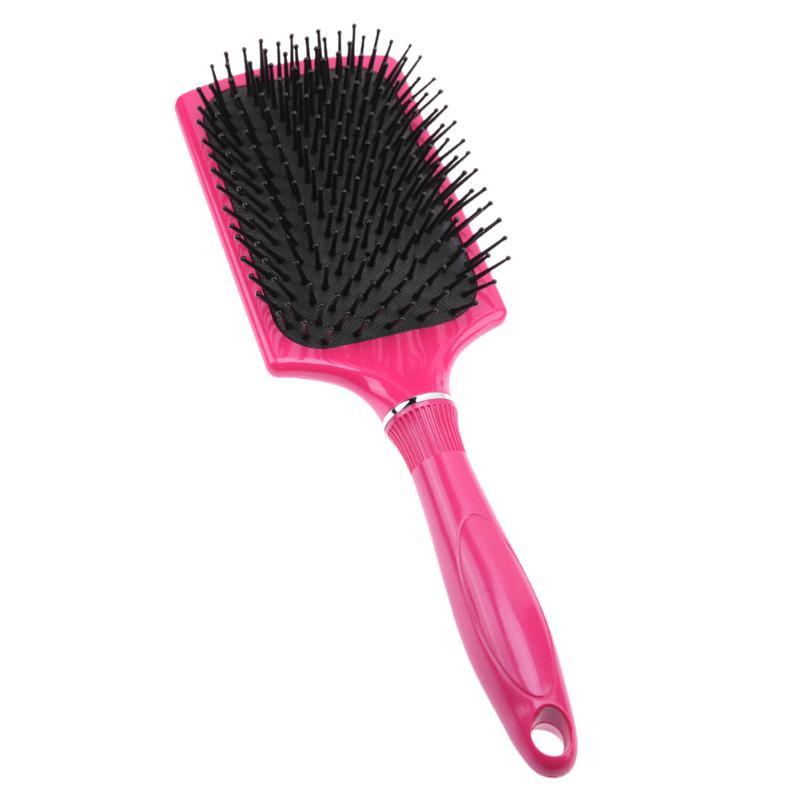 Hair Massage Comb Hairbrush Bristle&amp;Nylon Women Wet Curly Hair Brush for Salon Hairdressing Styling Tools