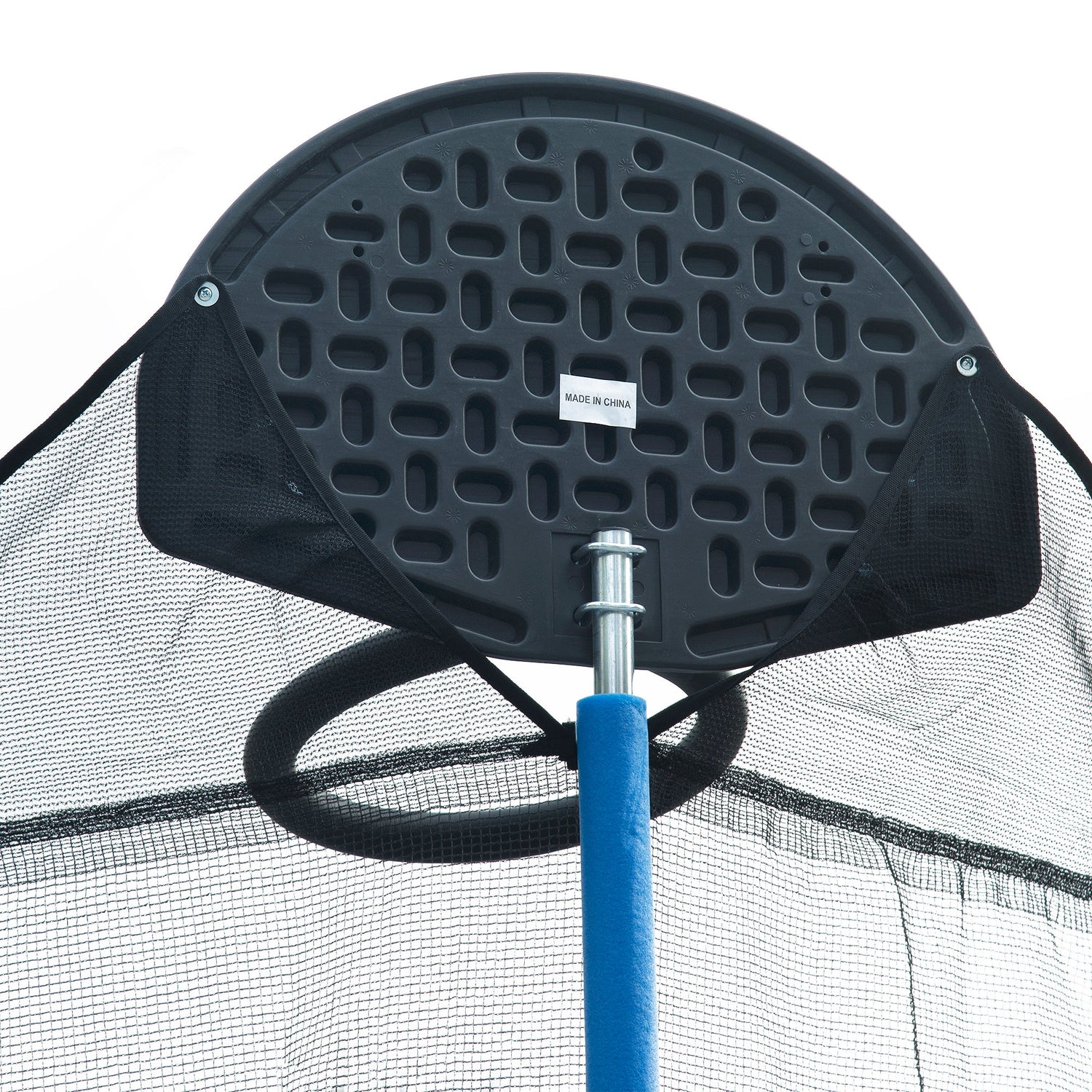 14FT Trampoline for Adults &amp; Kids with Basketball Hoop, Outdoor Trampolines w/Ladder and Safety Enclosure Net for Kids and Adult