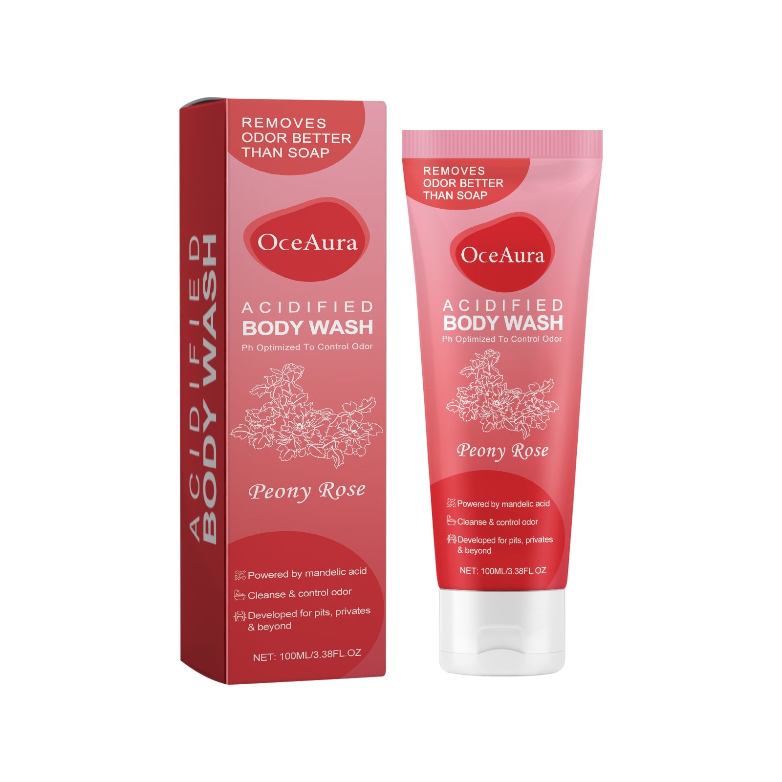 Acidified Body Wash, Deep Clean It Moisturizes Skin Beautifying Body Tender Fragrance Lasting