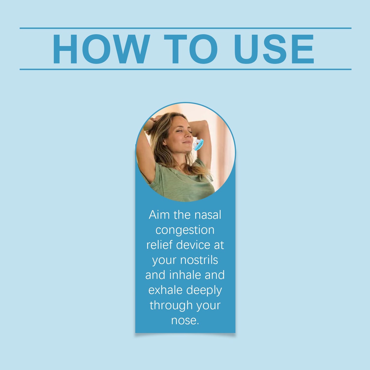 Nose Care Device Relieves Stuffy, Runny Nose Discomfort And Cleans The Nose Gently