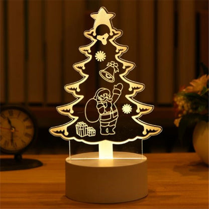 3D Night Light LED Table Light Creative Gift Bedhead Light Small Gift Valentine&