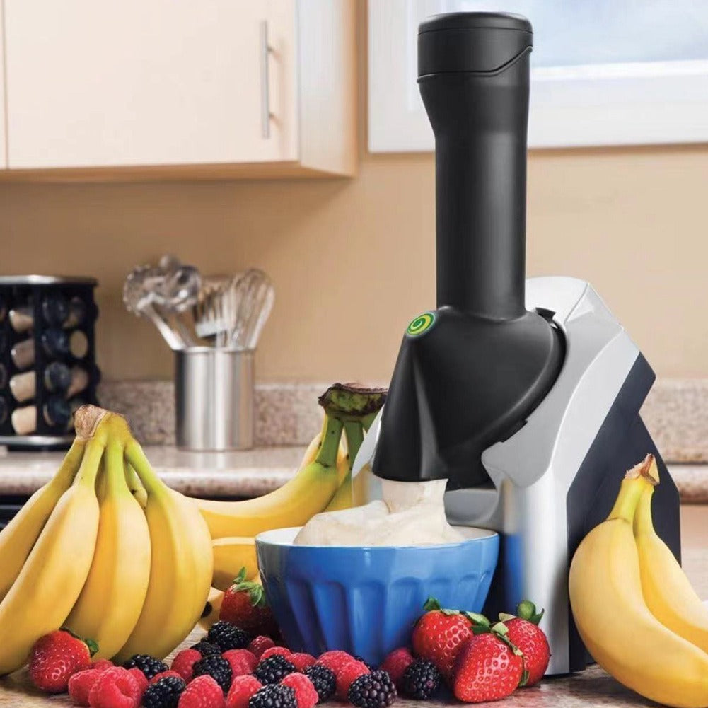 Household electric ice cream fruit yogurt machine ice cream machine children&