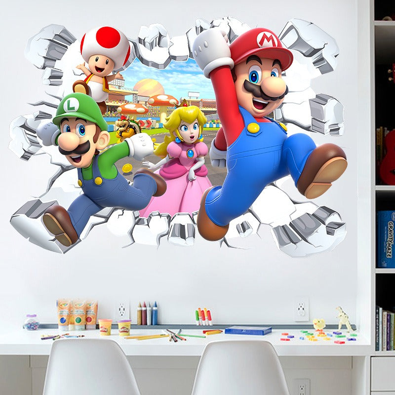Mario Stickers Super Mario Stickers Children&