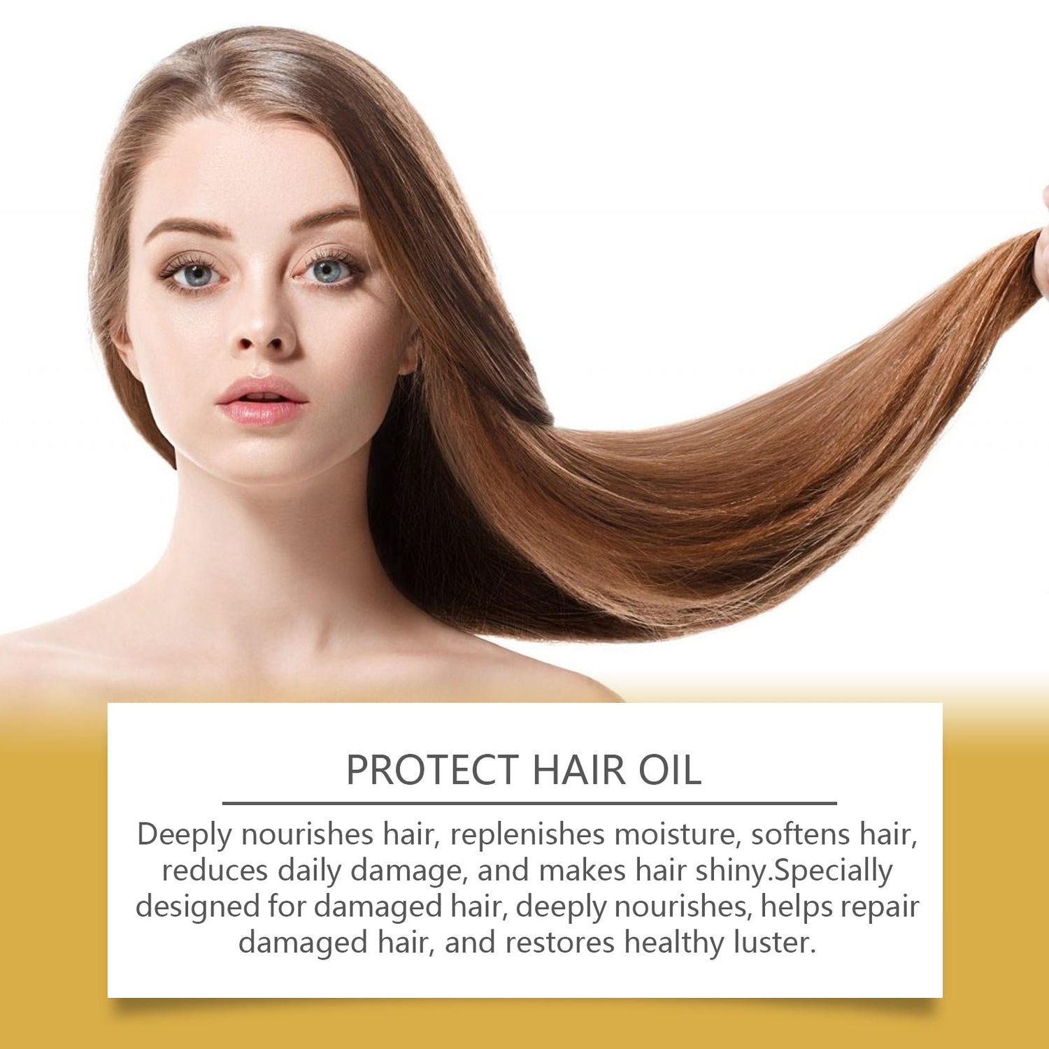 Morocco Hair Care Essential Oil Capsules Improve Dry Hair And Irritated Hair, Soft And Moisturizing Hair Care Essential Oil