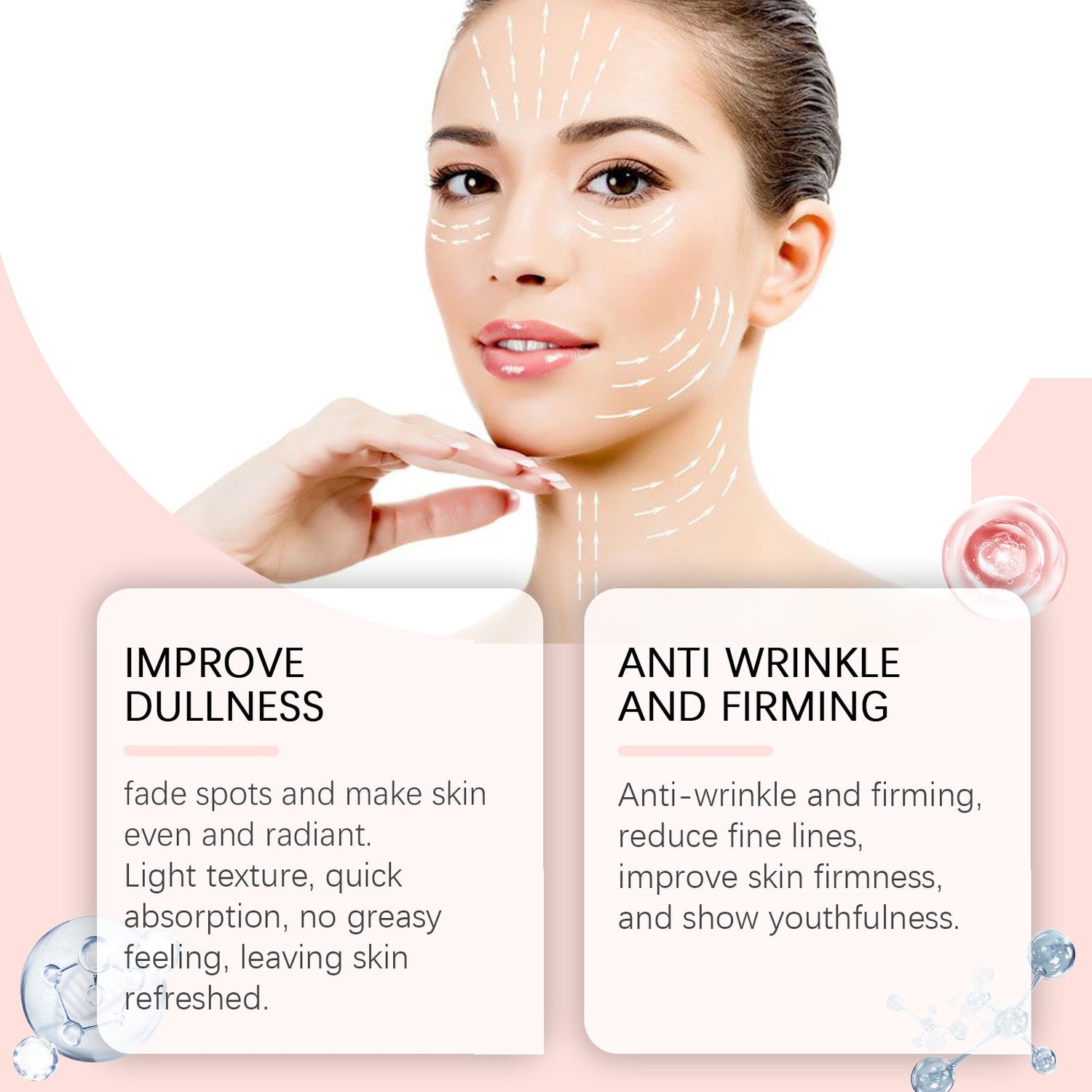 Ouhoe Firming &amp; Anti-Wrinkle Hydrating Stick Lifts Firming &amp; Firming Skin Deep Moisturizing And Smoothing Fine Lines Hydrating Skin Care Stick