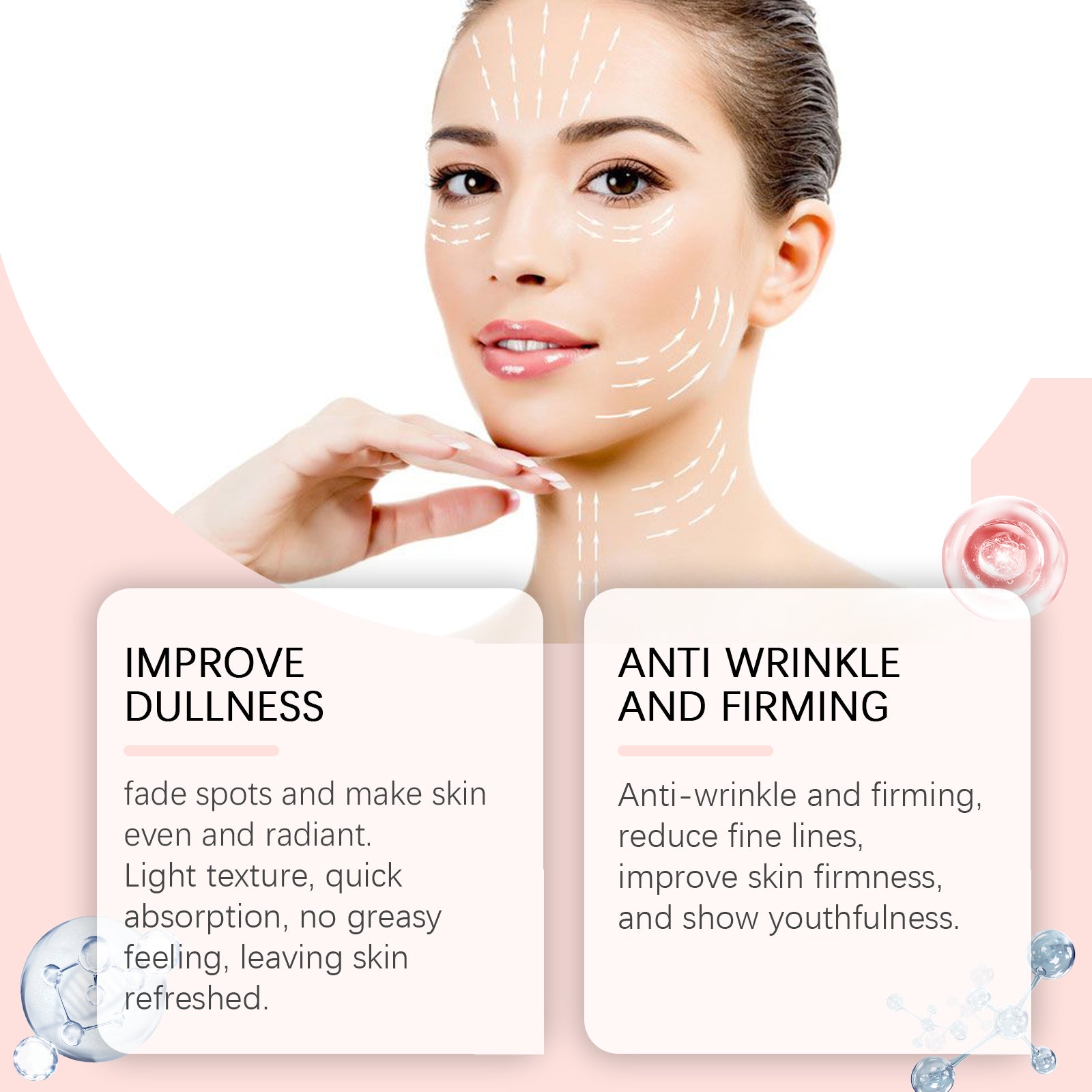 Ouhoe Firming &amp; Anti-Wrinkle Hydrating Stick Lifts Firming &amp; Firming Skin Deep Moisturizing And Smoothing Fine Lines Hydrating Skin Care Stick