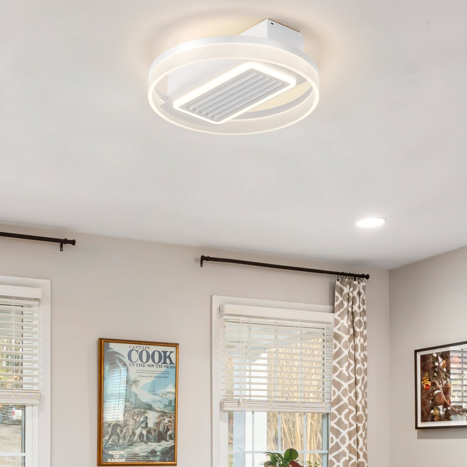 Bladeless LED Fan Lamp II