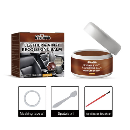 Leather Toning Cream, Leather Complementary Cream Car Seat Leather Sofa Leather Shoes Refurbished Complementary Color