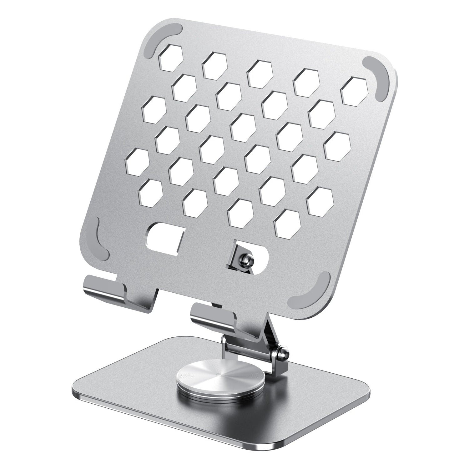Tablet stand 360 degree rotating folding all metal live streaming learning iPad universal stand for tablets and smartphones