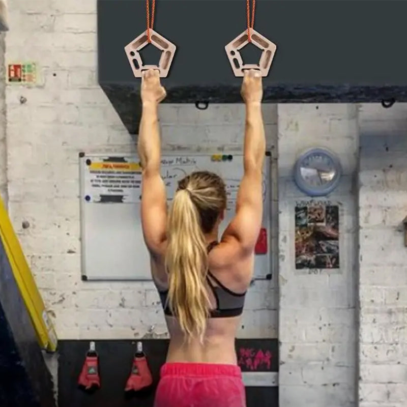 1/2PCS Climbing Pull-Up &amp; Hangboard: Finger &amp; Forearm Strengthener for Rock Climbing Training