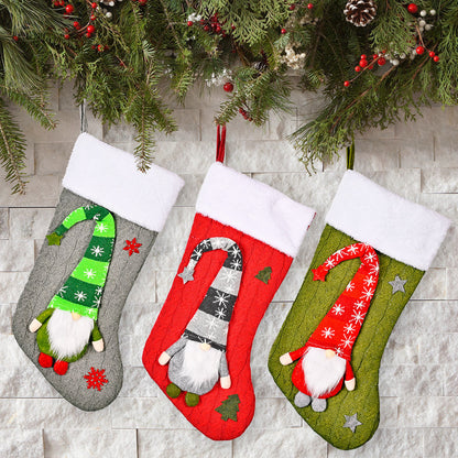 Christmas Decoration Knitted Rudolf Christmas Socks Christmas Children&