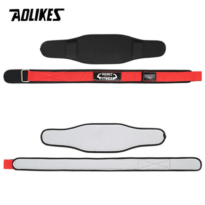 Weightlifting Squat Training Lumbar Support Band Sport Powerlifting Belt Fitness Gym Back Waist Protector For Men Woman&