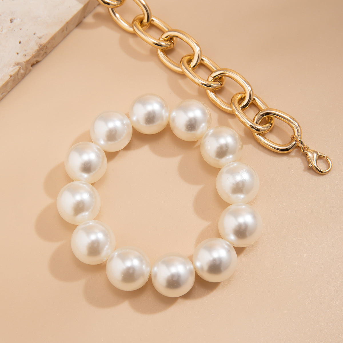 Hot selling geometric bead bracelet for women&