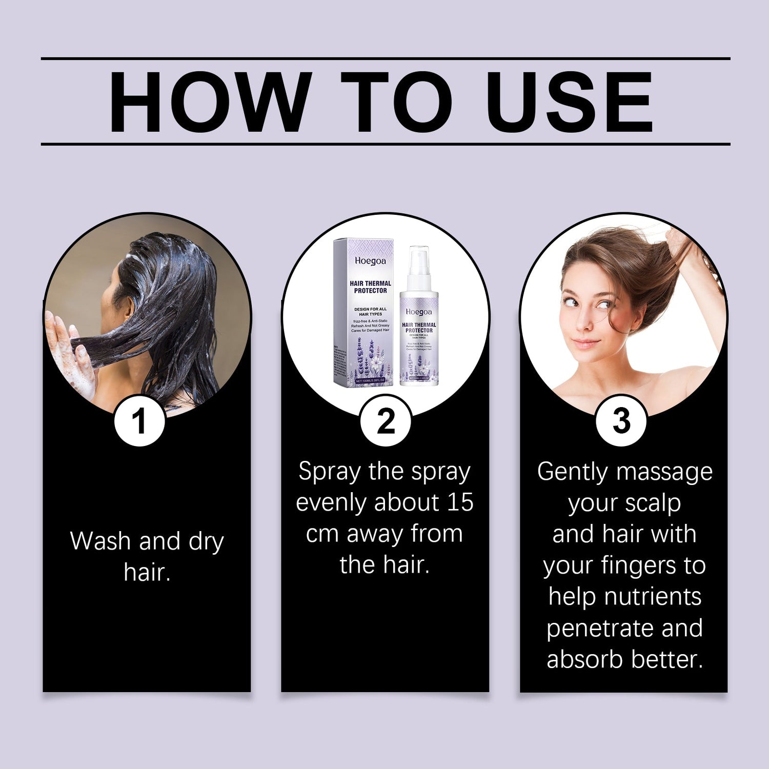 Hair Care Spray Protein Smoothing And Nourishing Hair Mask Hair Perm Dye Voluminous Hair Essential Oil Spray