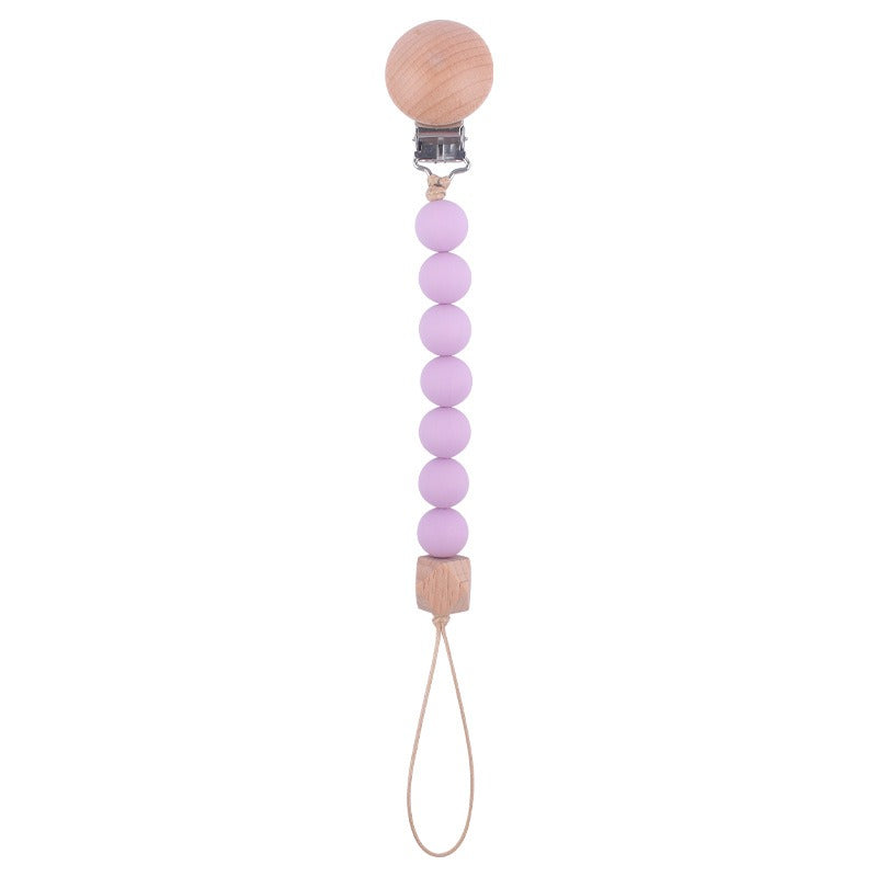 Beech Wood Pacifier Clip