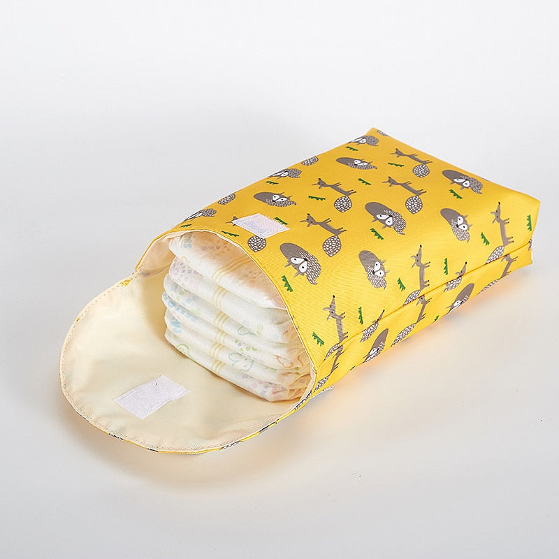 Multifunctional Baby Diaper Bags Reusable Fashion Waterproof Diaper Organizer Portable Big Capacity Mummy Bag