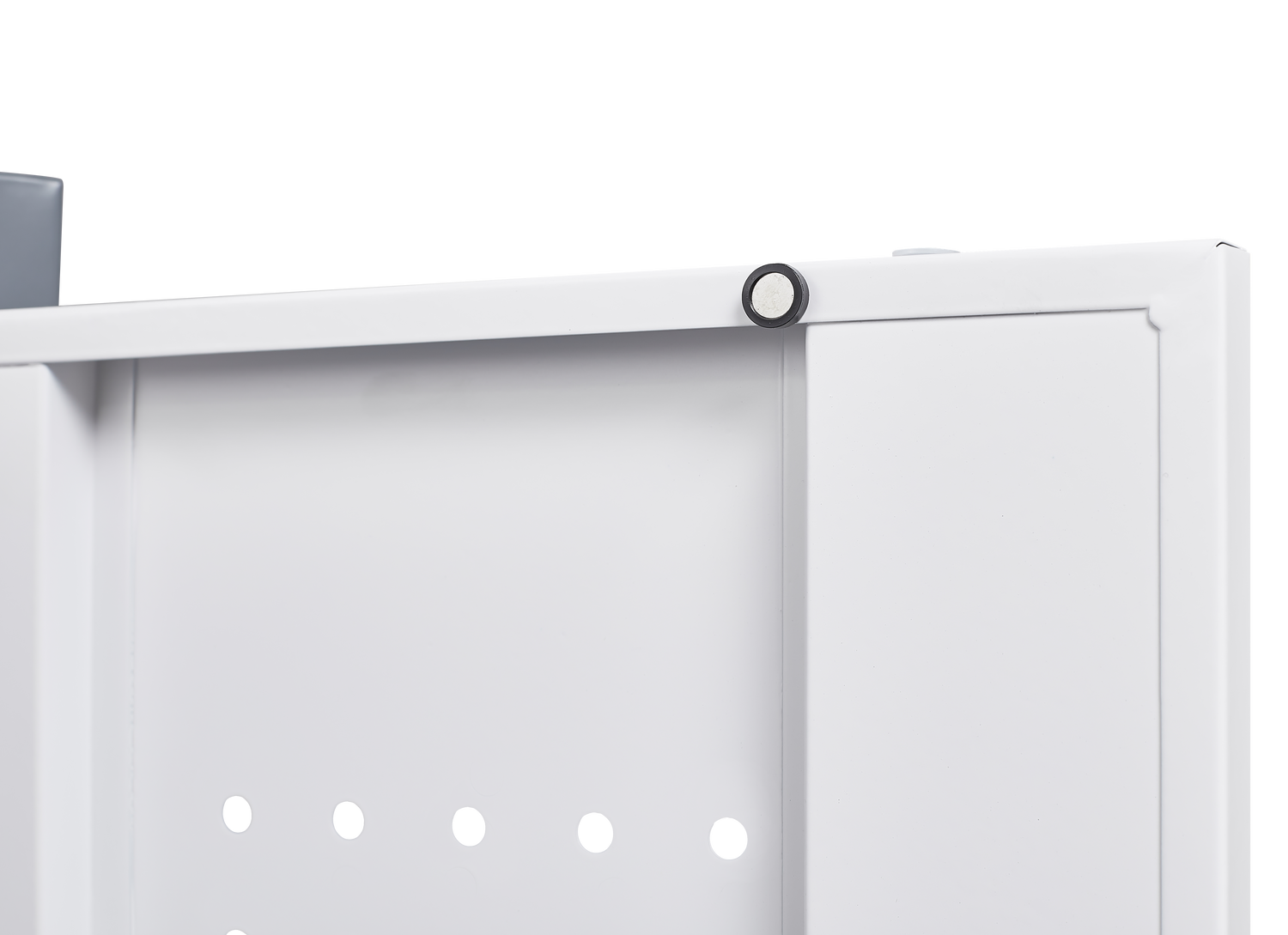 Metal storage cabinets, lockable cleaning tool cabinets, high broom tool organizers, and large storage cabinets in storage store