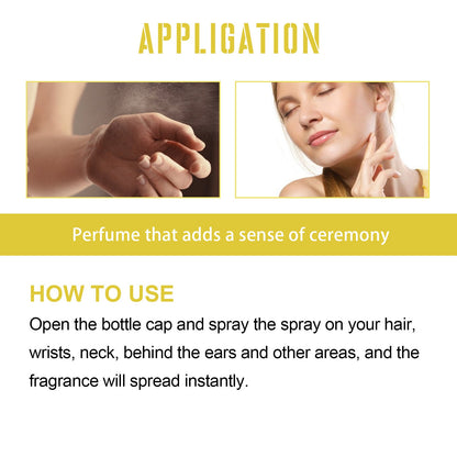 Perfume Spray Fresh Lasting Fragrance Non-Pungent Women&