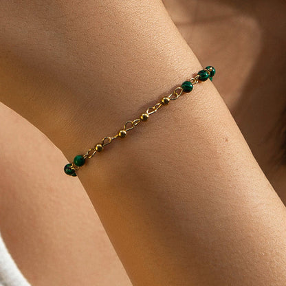 Retro style bead splicing women&