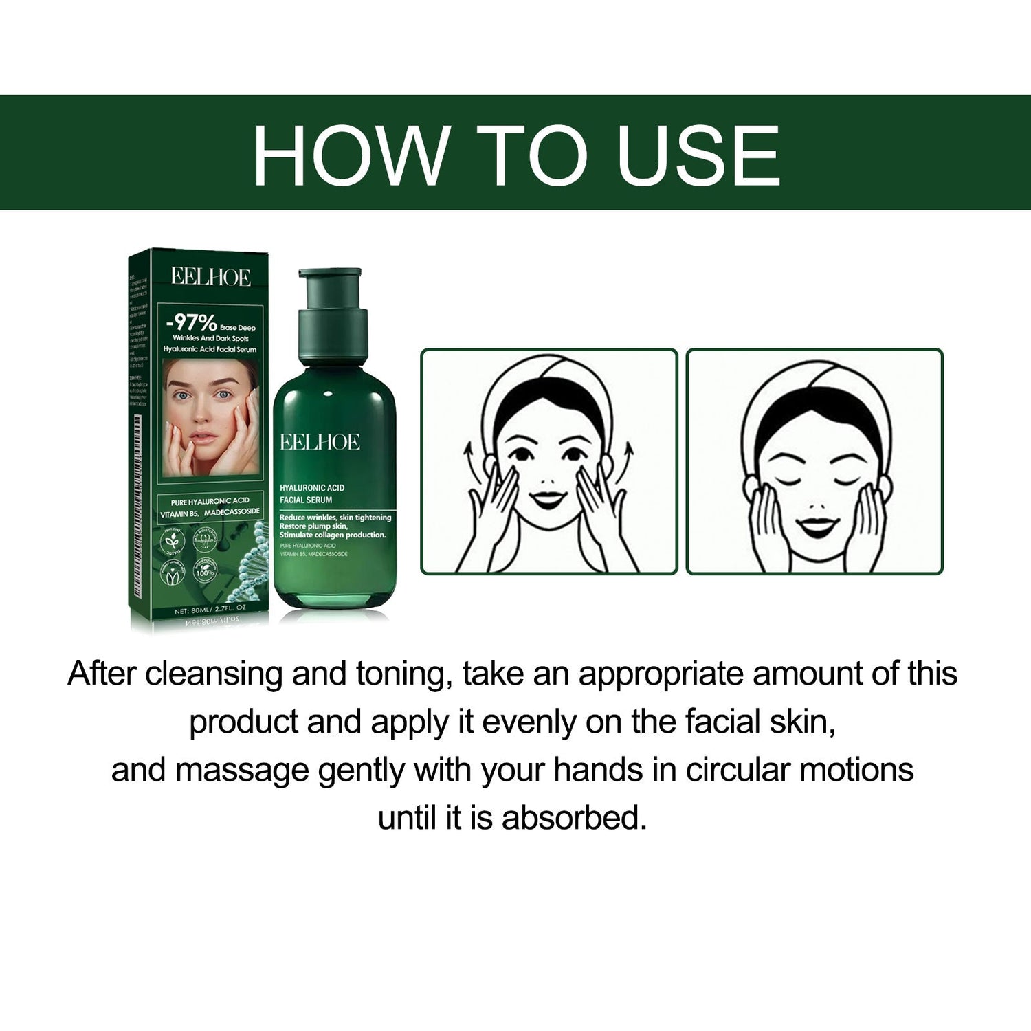 Facial Essence, Lifts And Tightens Facial Skin And Reduces Fine Lines And Wrinkles