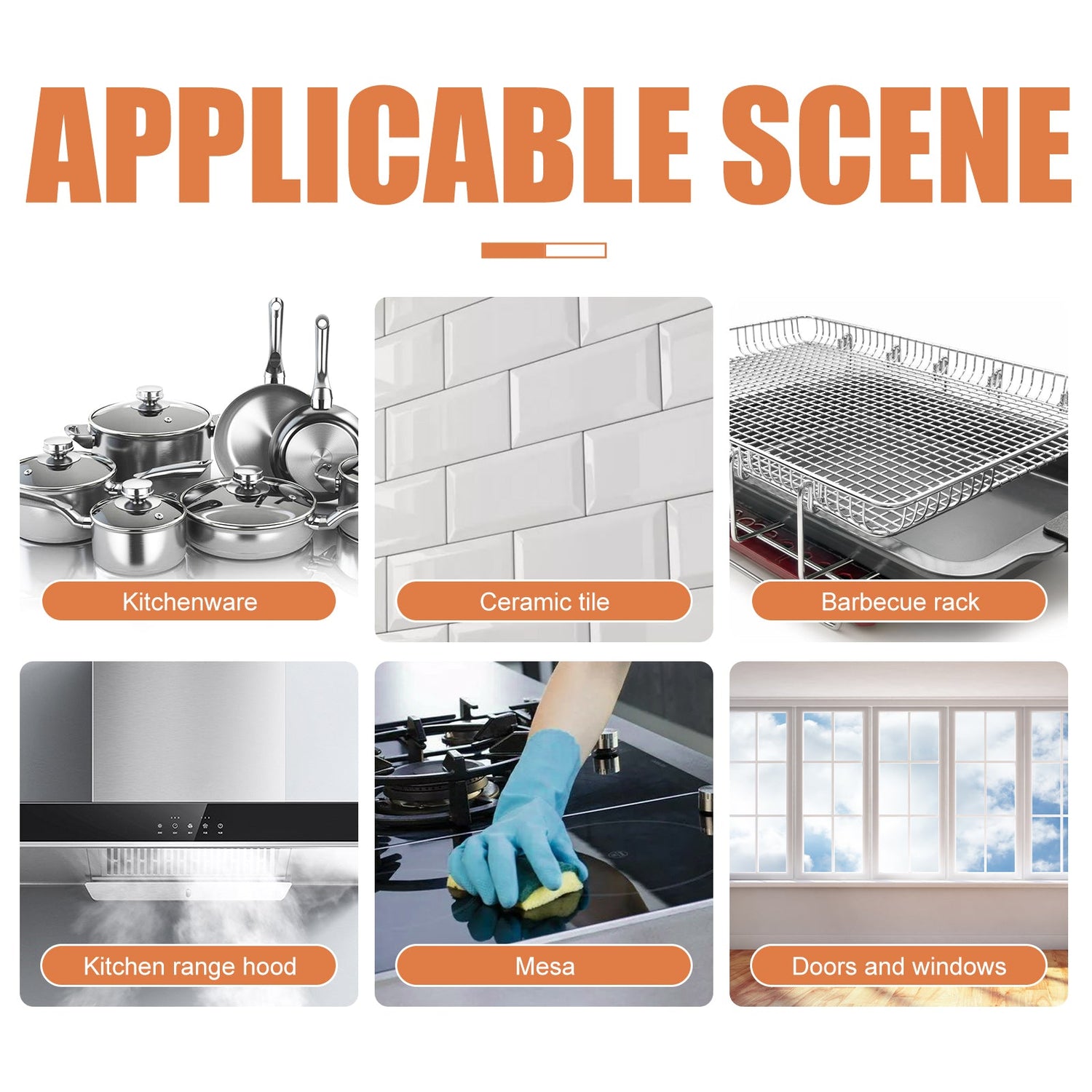 Stove Hood Stainless Grease Cleaner
