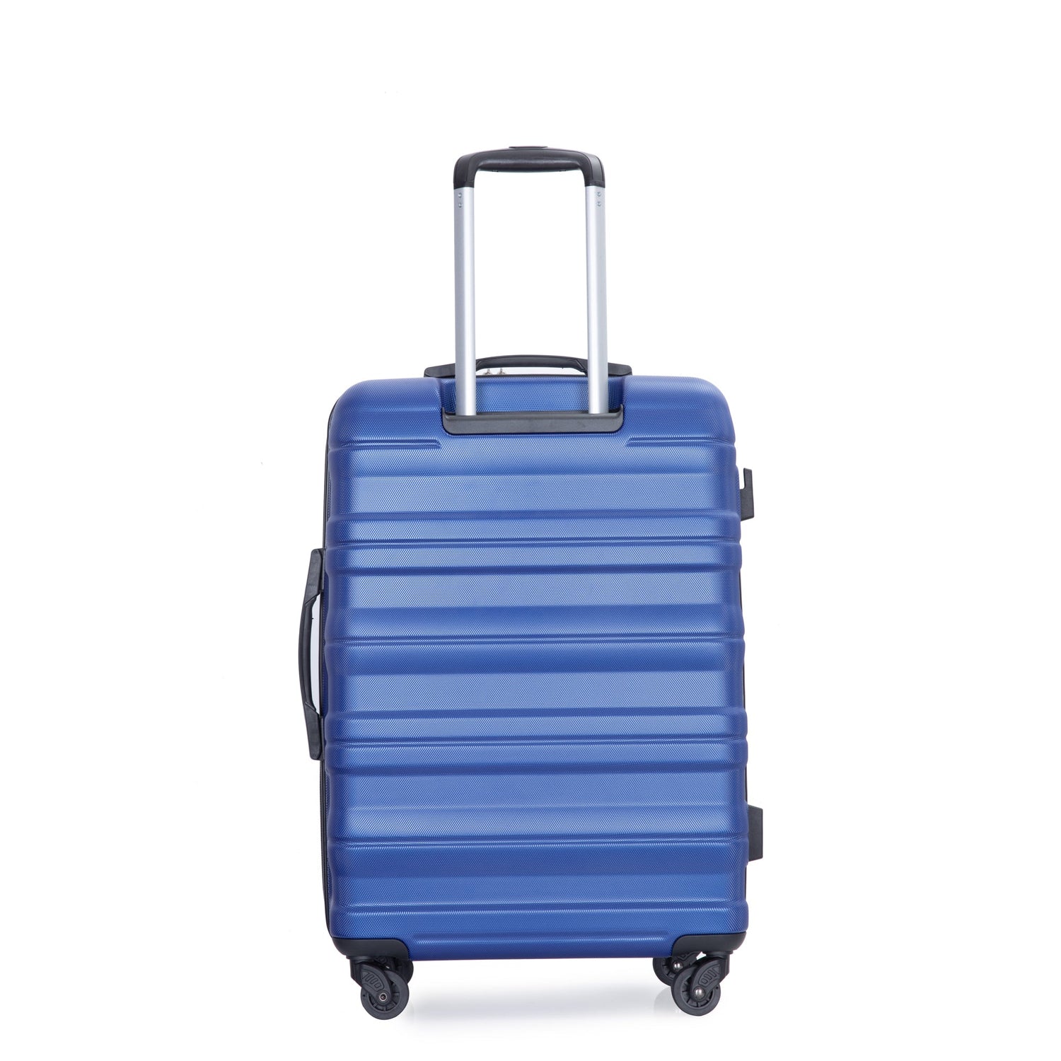 3 Piece Luggage Sets PC Lightweight &amp; Durable Expandable Suitcase with Two Hooks, Spinner Wheels, TSA Lock, (21/25/29) Dark Blue