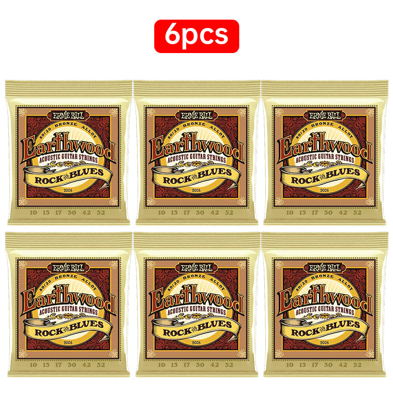 6 sets of Ernie Ball 2003-2008Folk strings，2403-2409classical strings for electric &amp; acoustic guitars