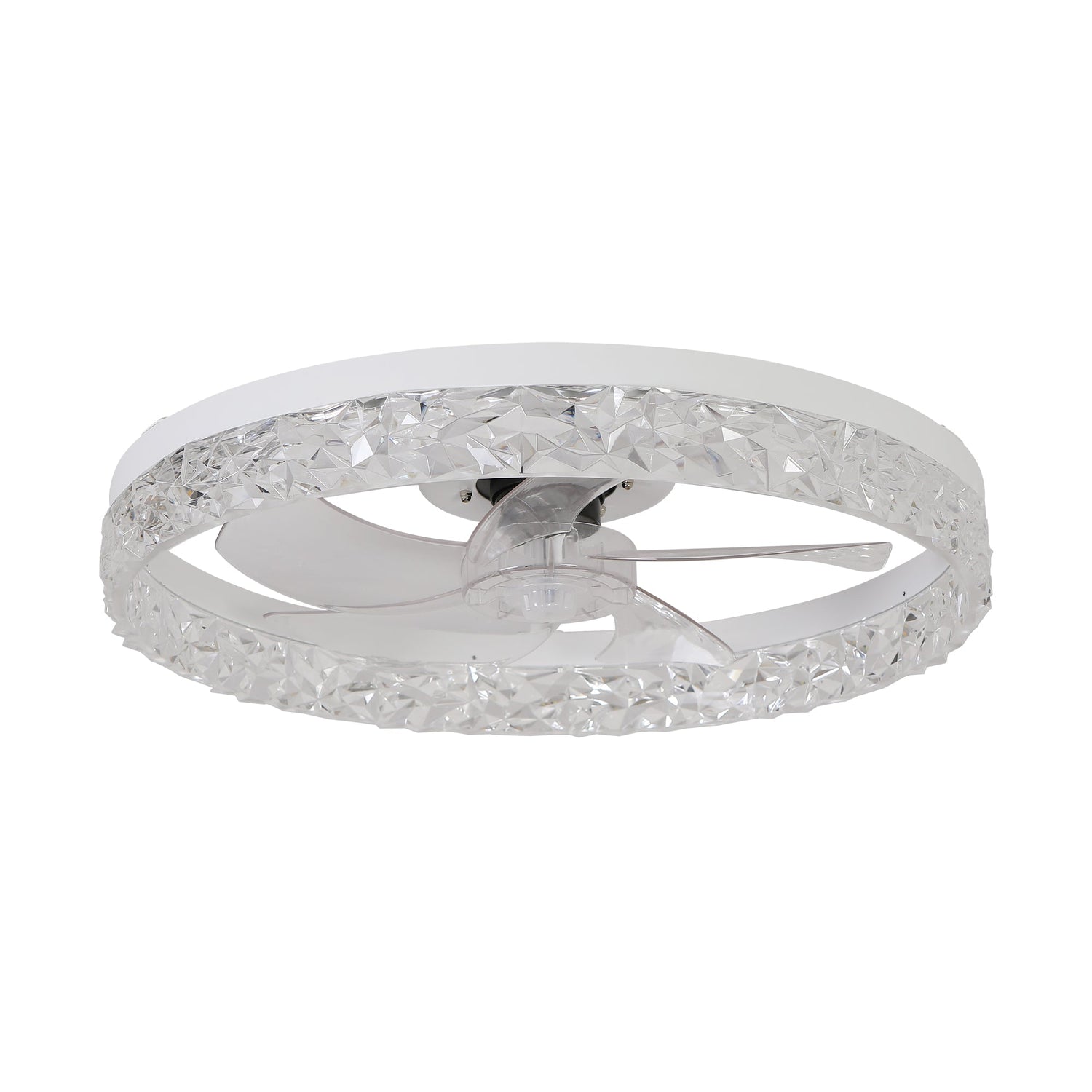 Acrylic Dimmable Ceiling Fan Light