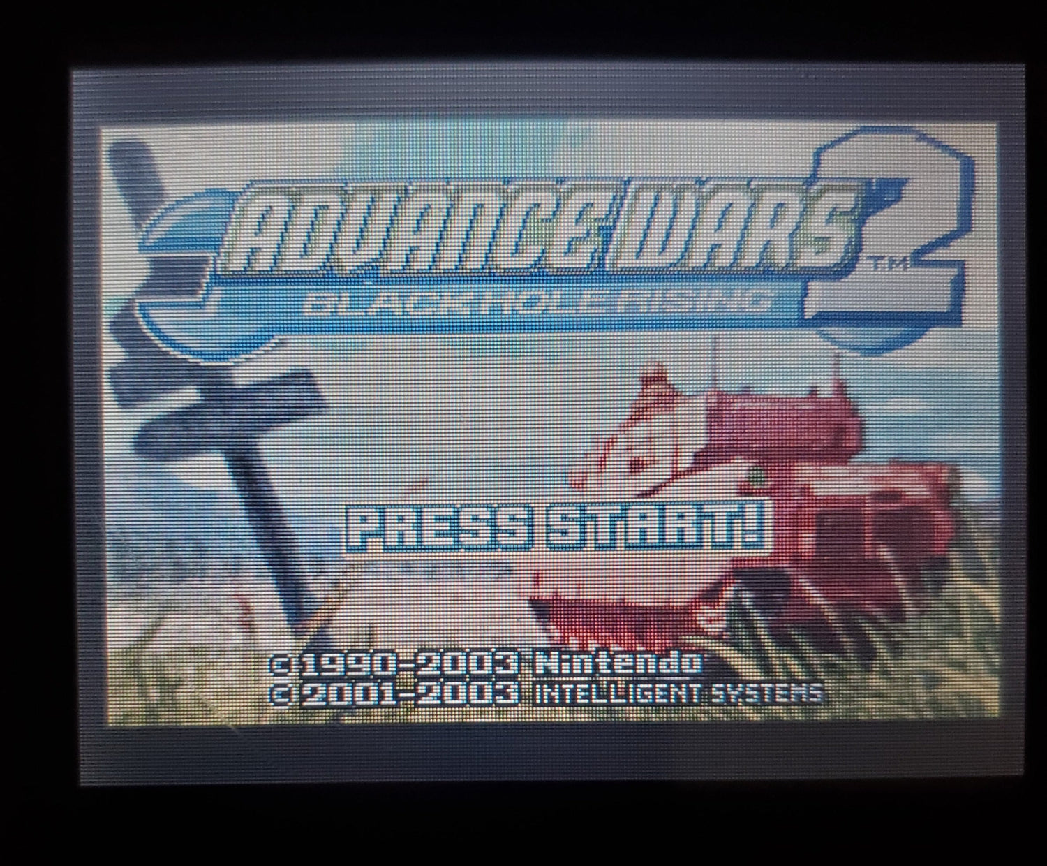 Advance Wars 2 Black Hole Rising GBA Video Game Game Boy Advance 2003