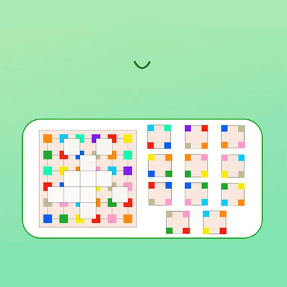 Color block capture puzzle children&