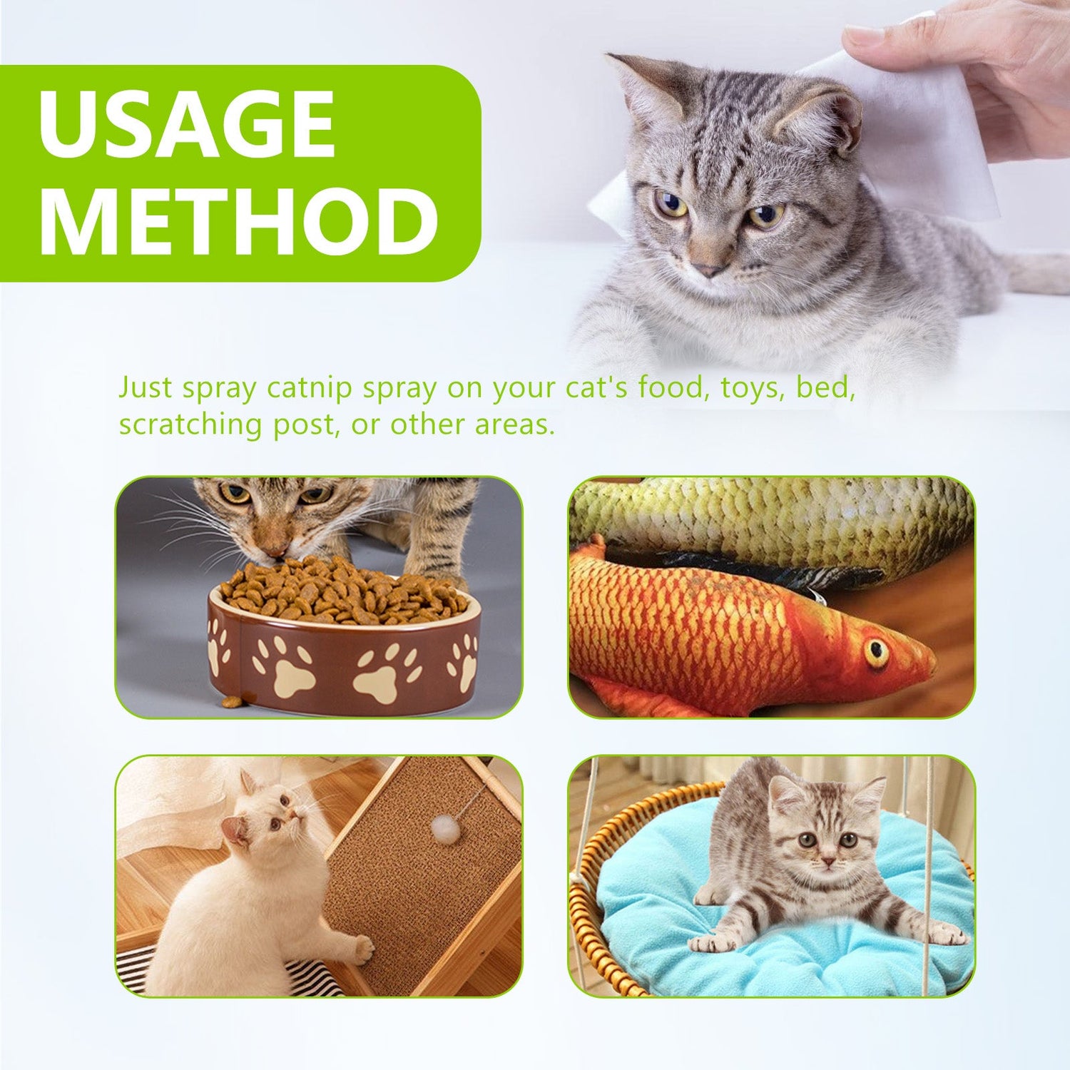 Catnip Spray, Relieve Cat Anxiety And Enhance Pet Vitality Health Care Spray