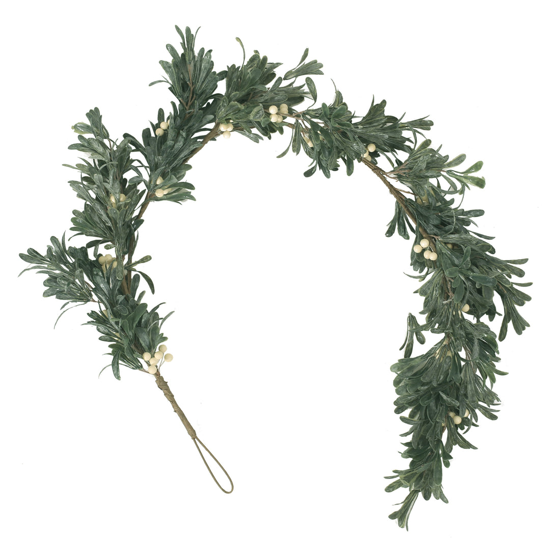 54" SNOWBERRY GREEN GARLAND