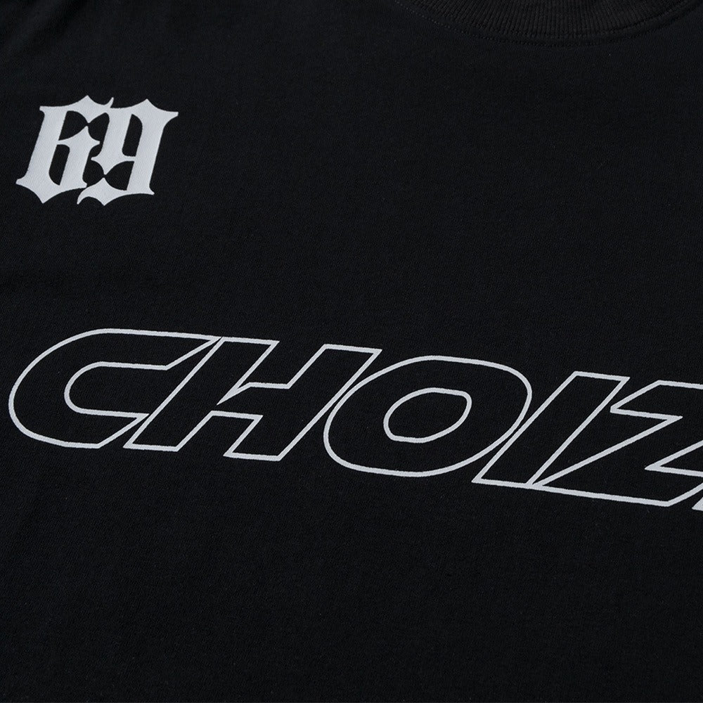 Letter printed short sleeved T-shirt men&