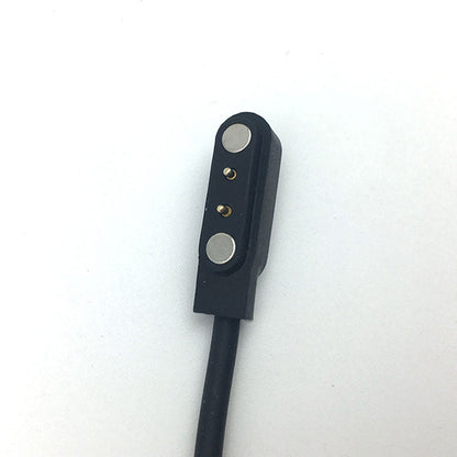 high quality Magnetic Charging Cable wire For ZL02 Smart Watch bracelet 2 Pin Black Power Charger Data Cables