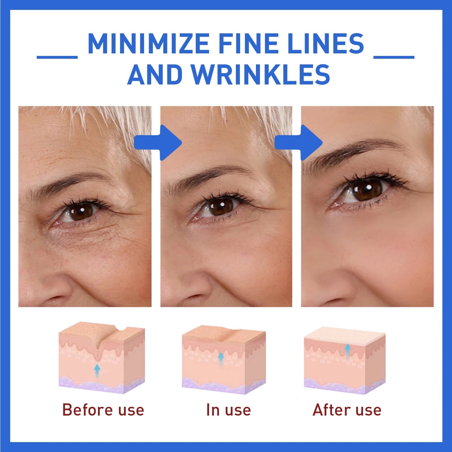 Anti-Aging Collagen Serum with Nicotinamide, Vitamin C, Hyaluronic Acid - Reduce Dark Spots, Cleanse &amp; Tighten Skin