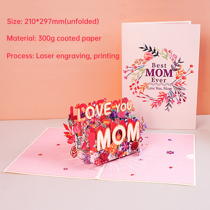 3D Paper-Cut Mother&