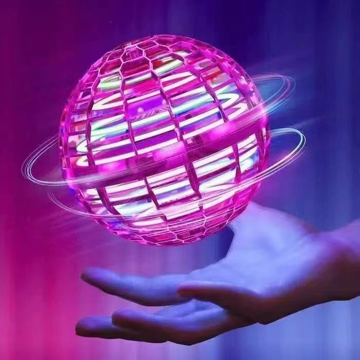 UFO intelligent sensing spinning ball magic flying ball floating ball fingertip glowing magic ball children&