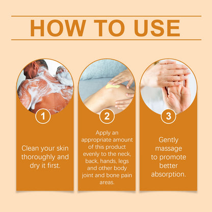 Joint Relief Cream Soothes Daily Joints And Muscles To Boost Vitality Gently Apply Body Care Cream